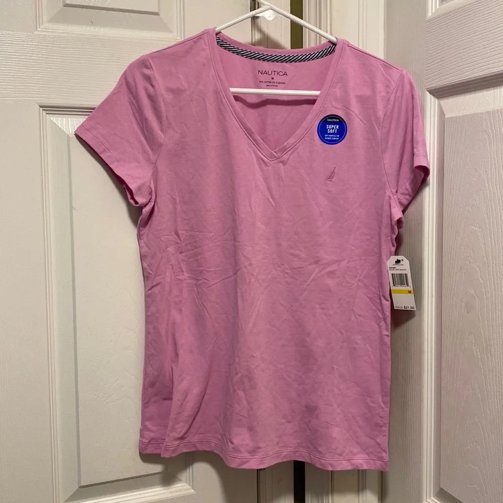 Nautica V Neck T Shirt